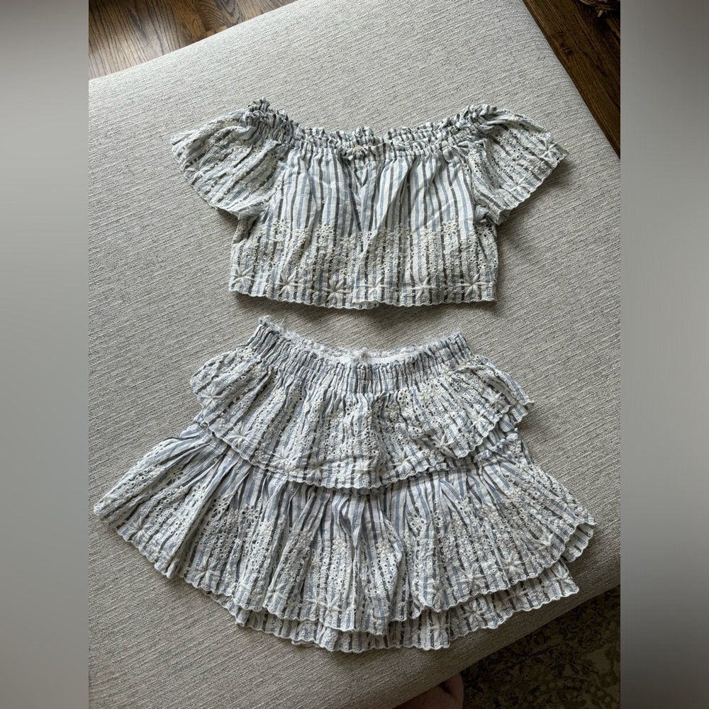 LoveShackFancy skirt set